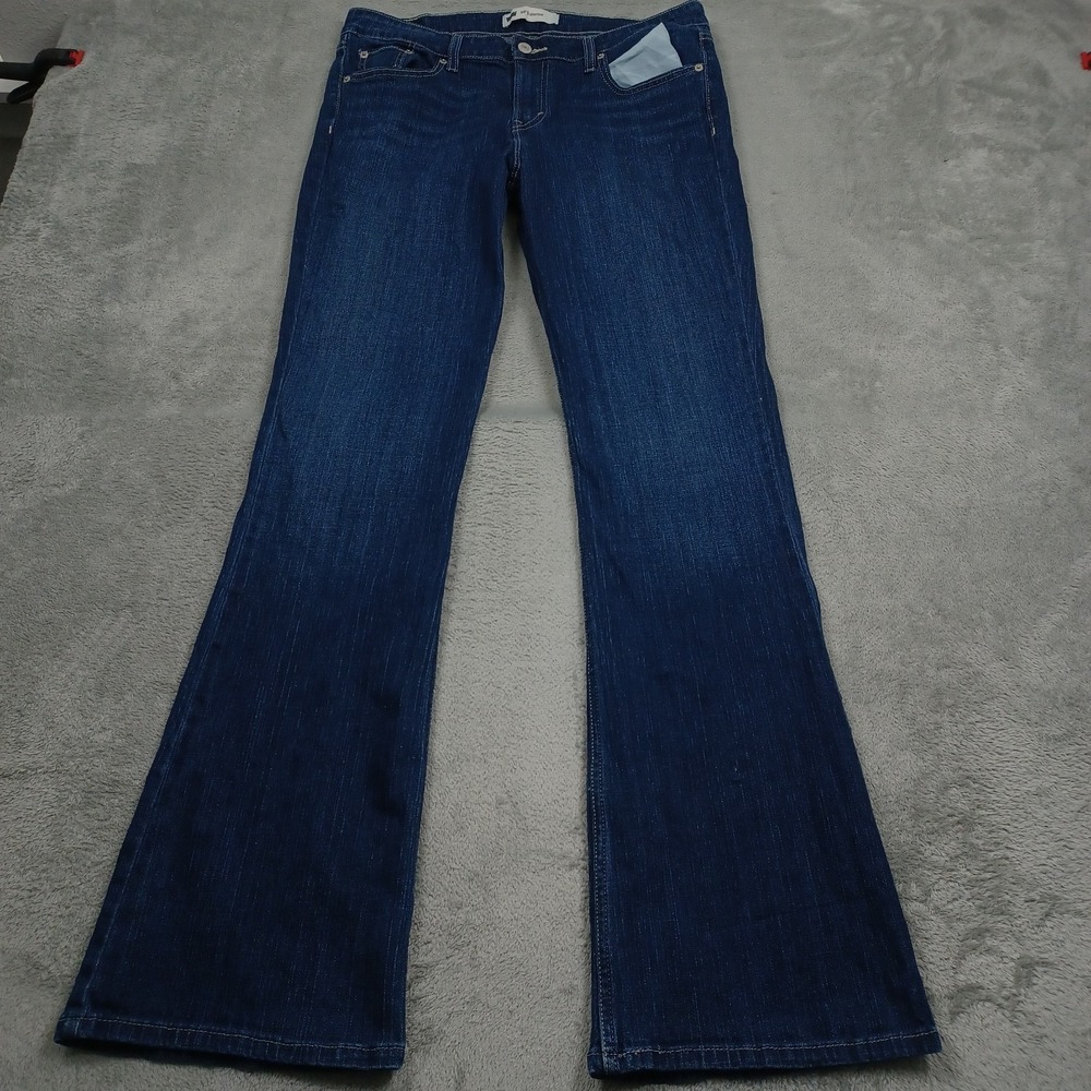 Levis 518 Jeans Womens 31 Blue Denim Low Rise Bootcut Casual Pockets